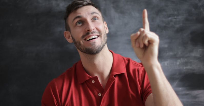 Impact Influencer - Man in Red Polo Shirt Thought a Good Idea