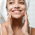 Micro-influencer - Woman Washing Her Face