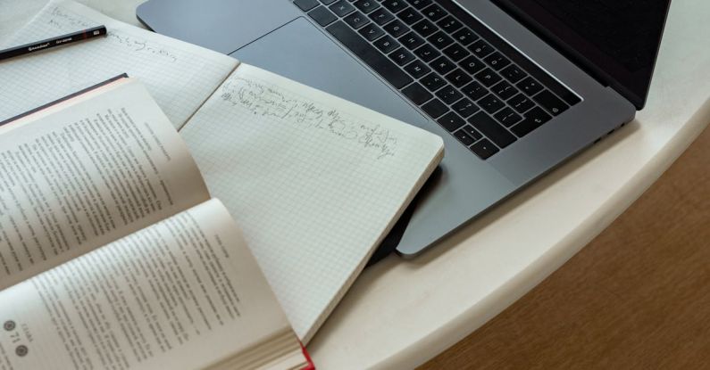 Email Automation - Macbook Pro on White Table