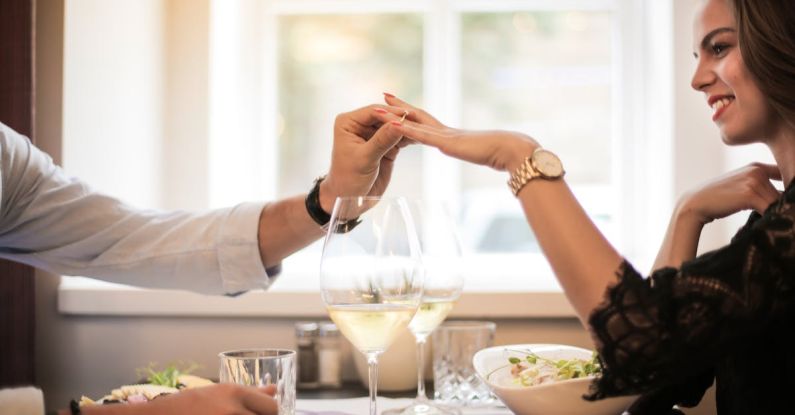 Engaging Content - Crop man making proposal in luxurious restaurant during dinner