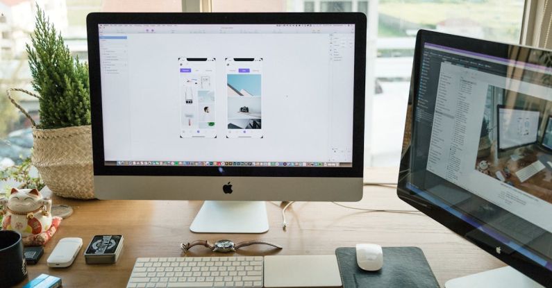 Website Accessibility - Apple Imac on Brown Wooden Desk